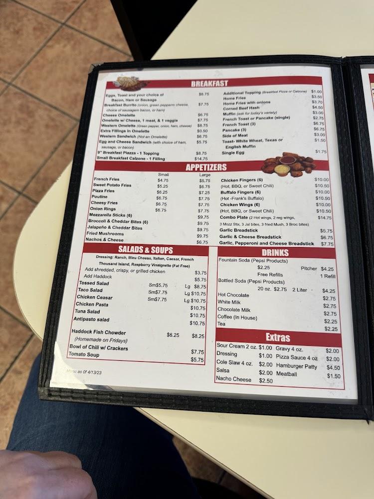 Jo's Diner & Pizzeria Menu image 2