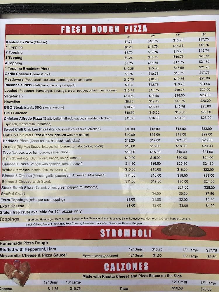 Jo's Diner & Pizzeria Menu image 3