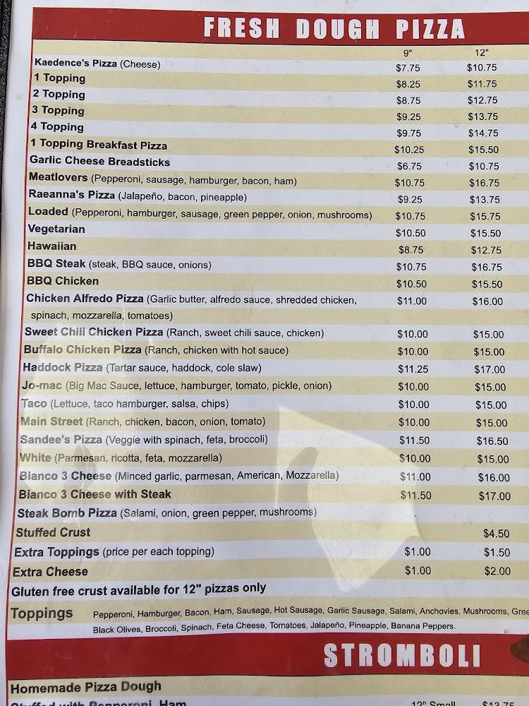 Jo's Diner & Pizzeria Menu image 4